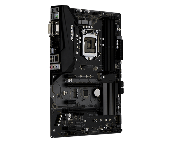 Asrock b360 pro4 какие процессоры поддерживает